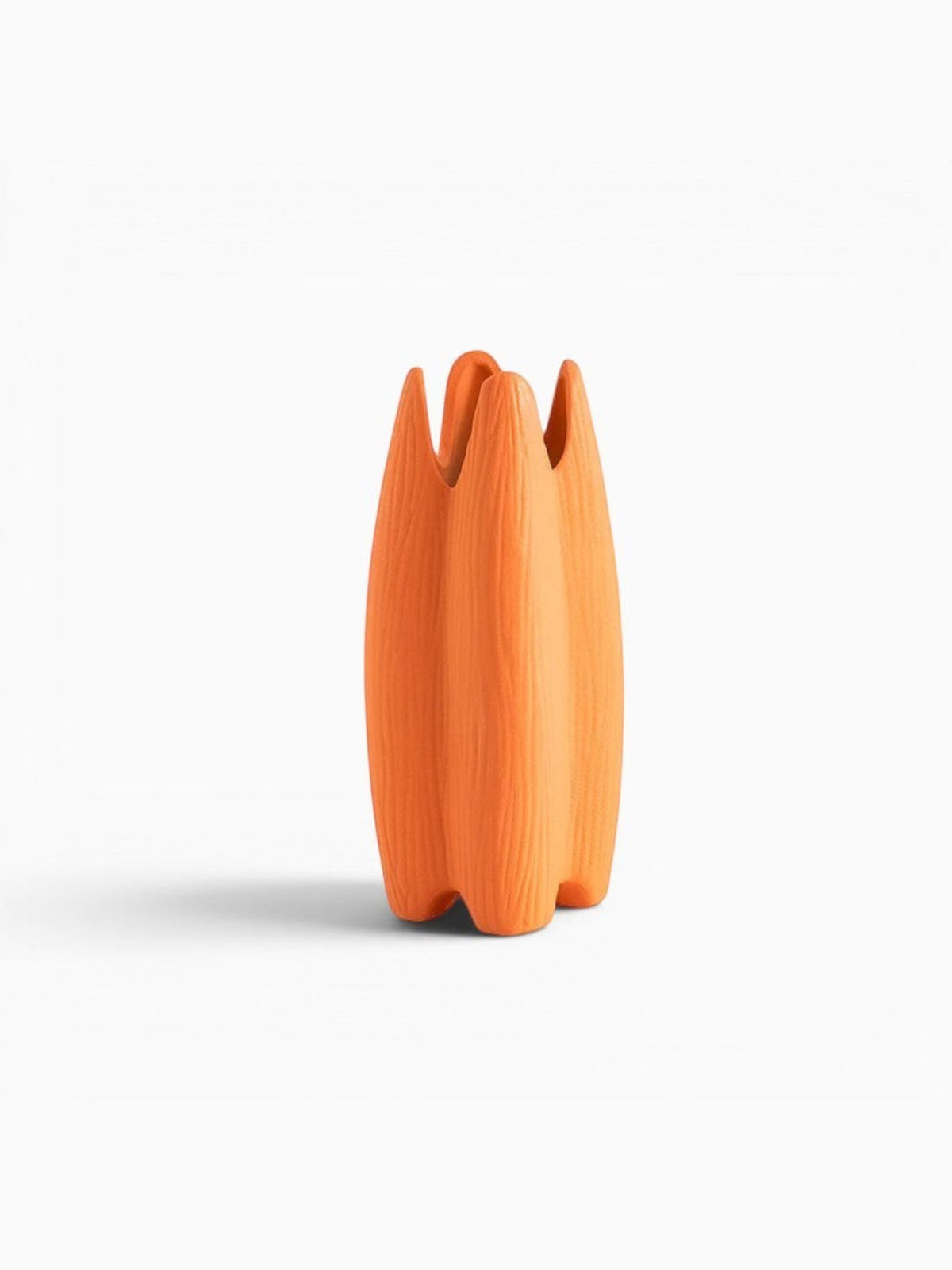Vase Orange Moderne En Céramique