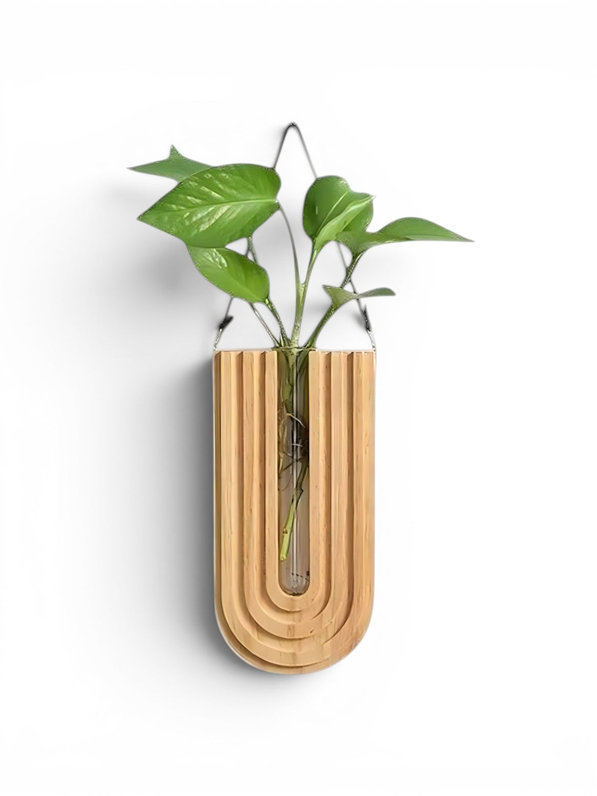 Vase Mural Moderne En Bois