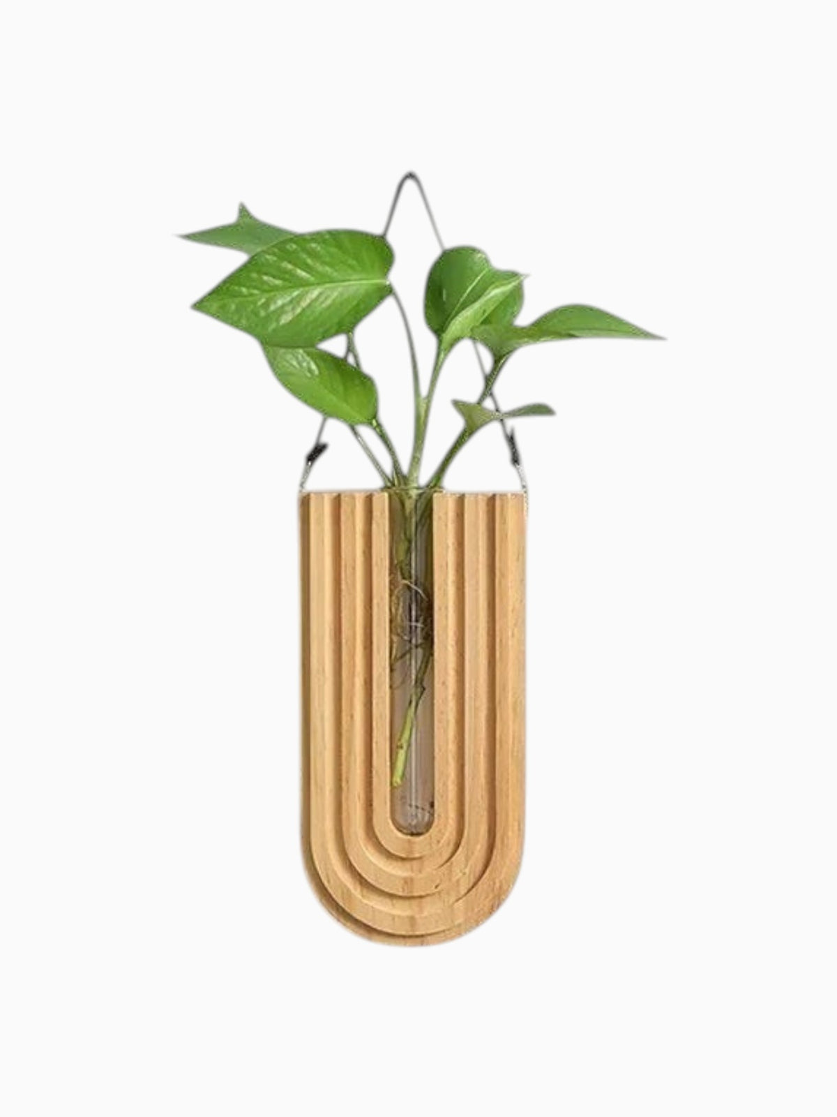 Vase Mural Moderne En Bois