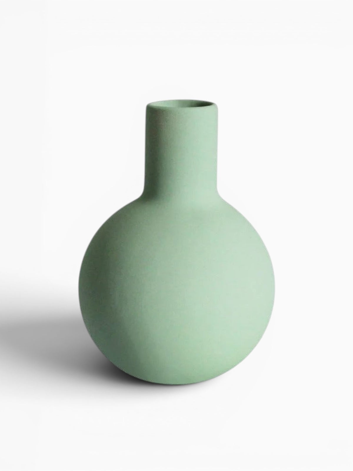 Petit Vase Rond En Céramique Pour Fleurs Séchées