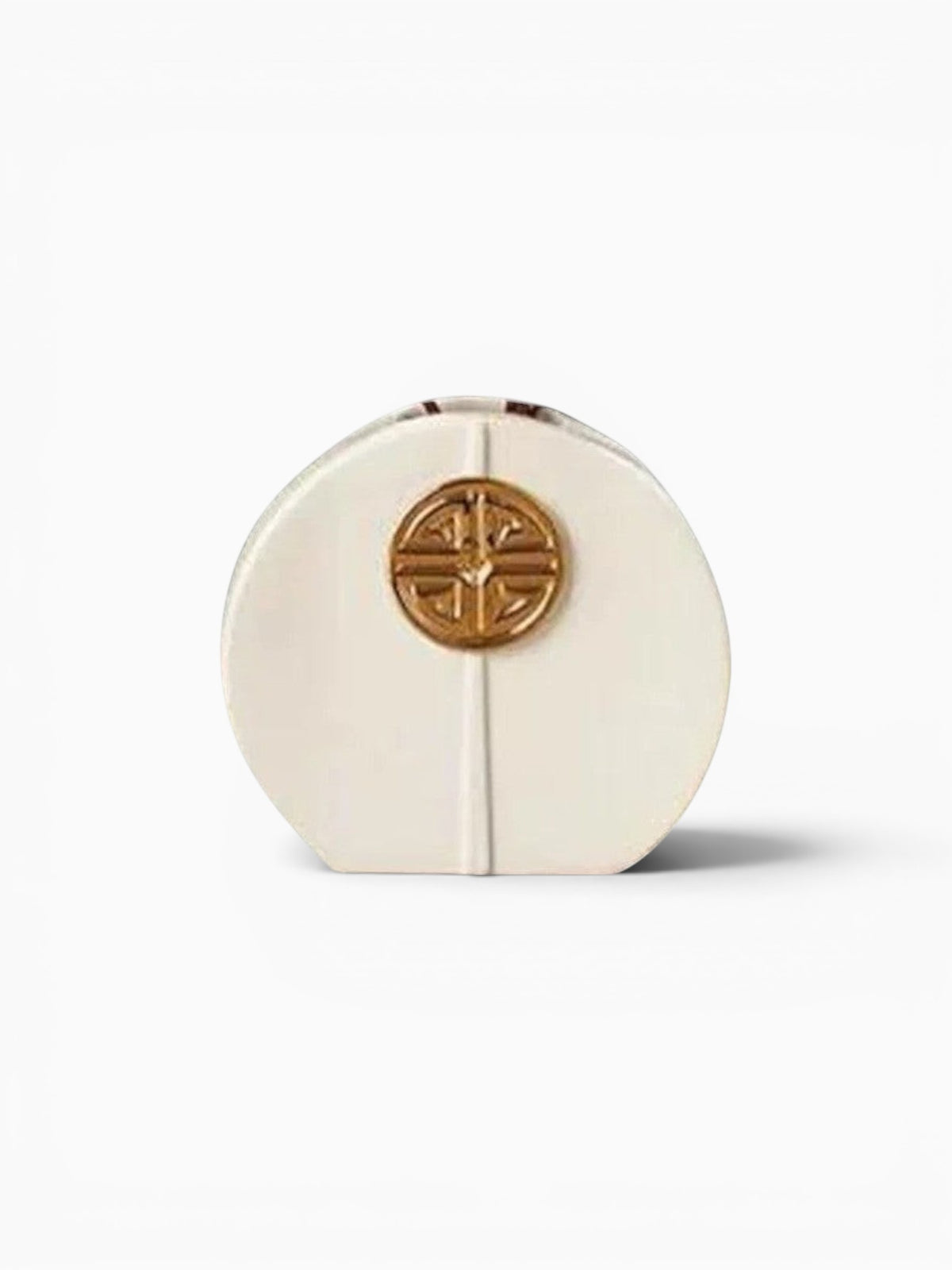 Vase Boule Blanc Décoratif En Céramique
