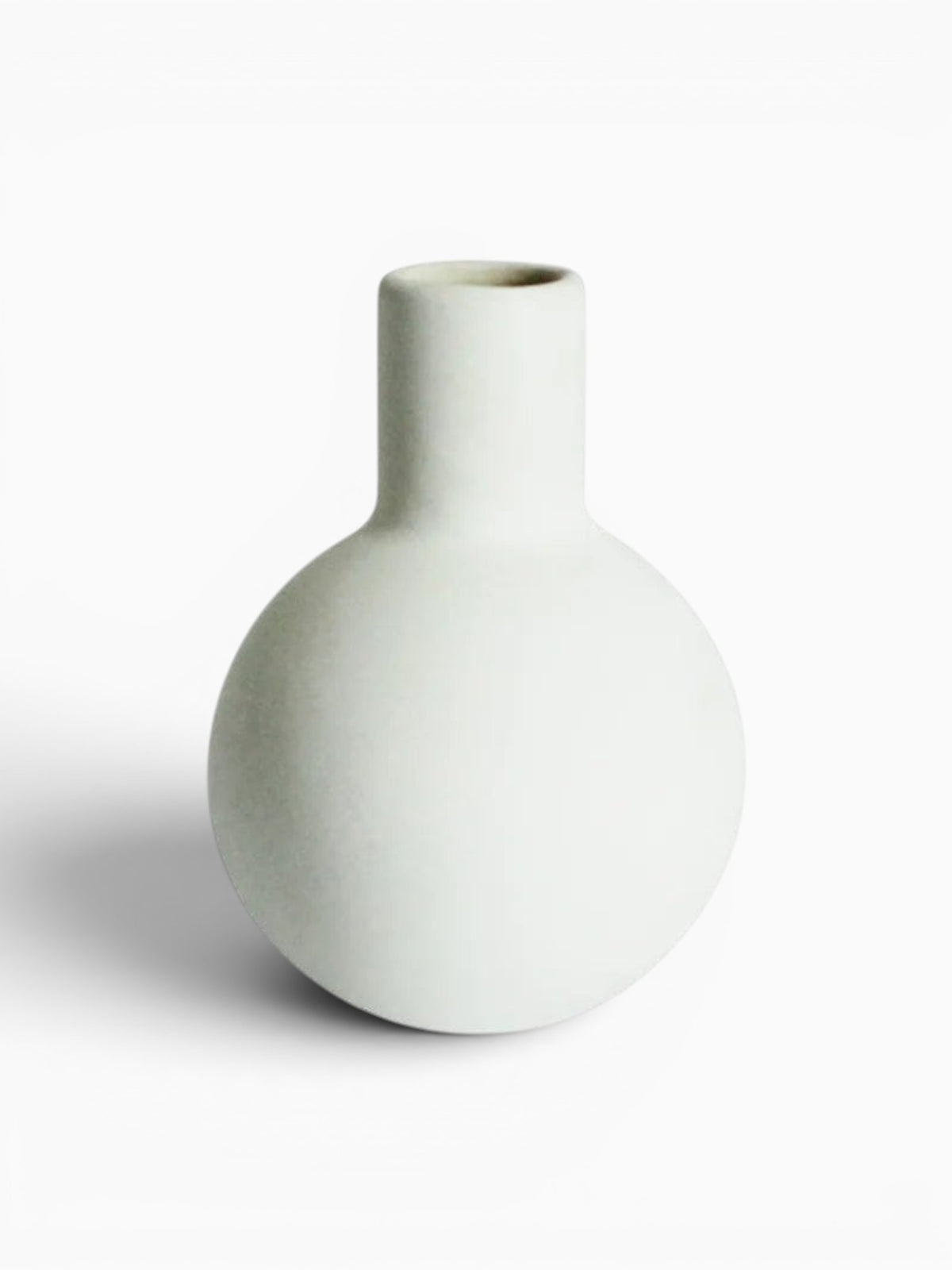 Petit Vase Rond En Céramique Pour Fleurs Séchées