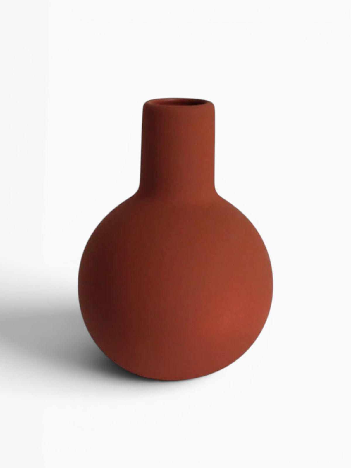 Petit Vase Rond En Céramique Pour Fleurs Séchées
