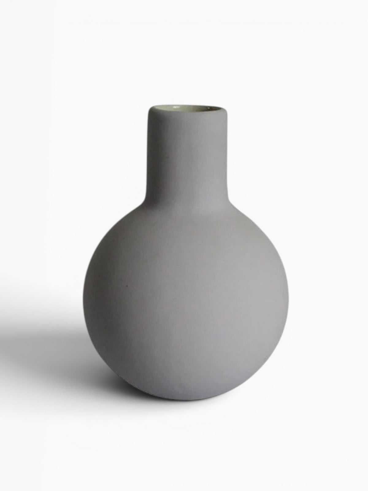 Petit Vase Rond En Céramique Pour Fleurs Séchées