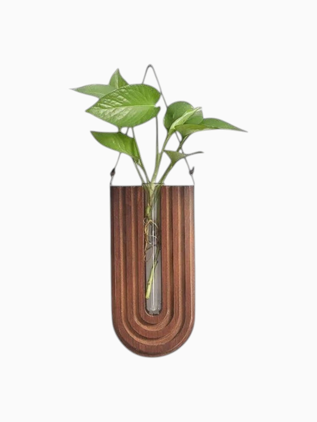 Vase Mural Moderne En Bois