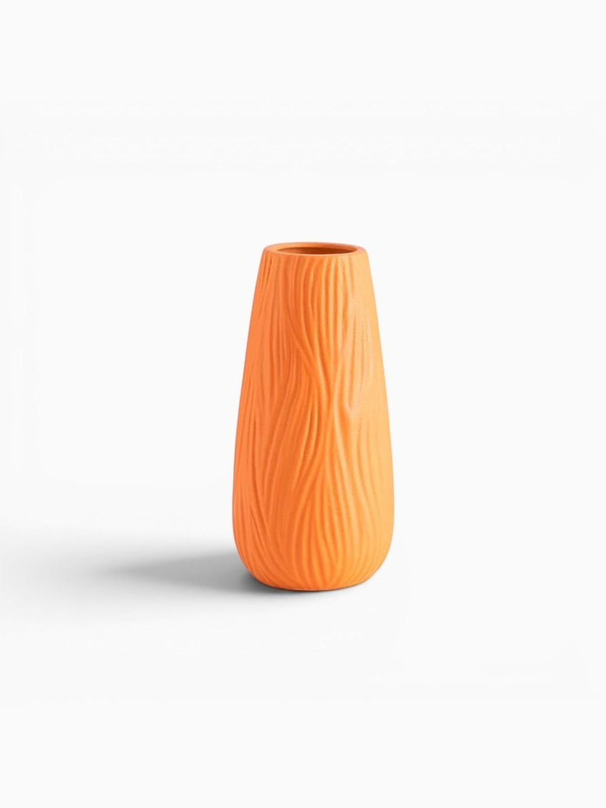 Vase Orange Moderne En Céramique