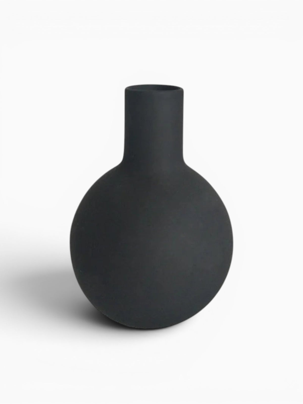 Petit Vase Rond En Céramique Pour Fleurs Séchées