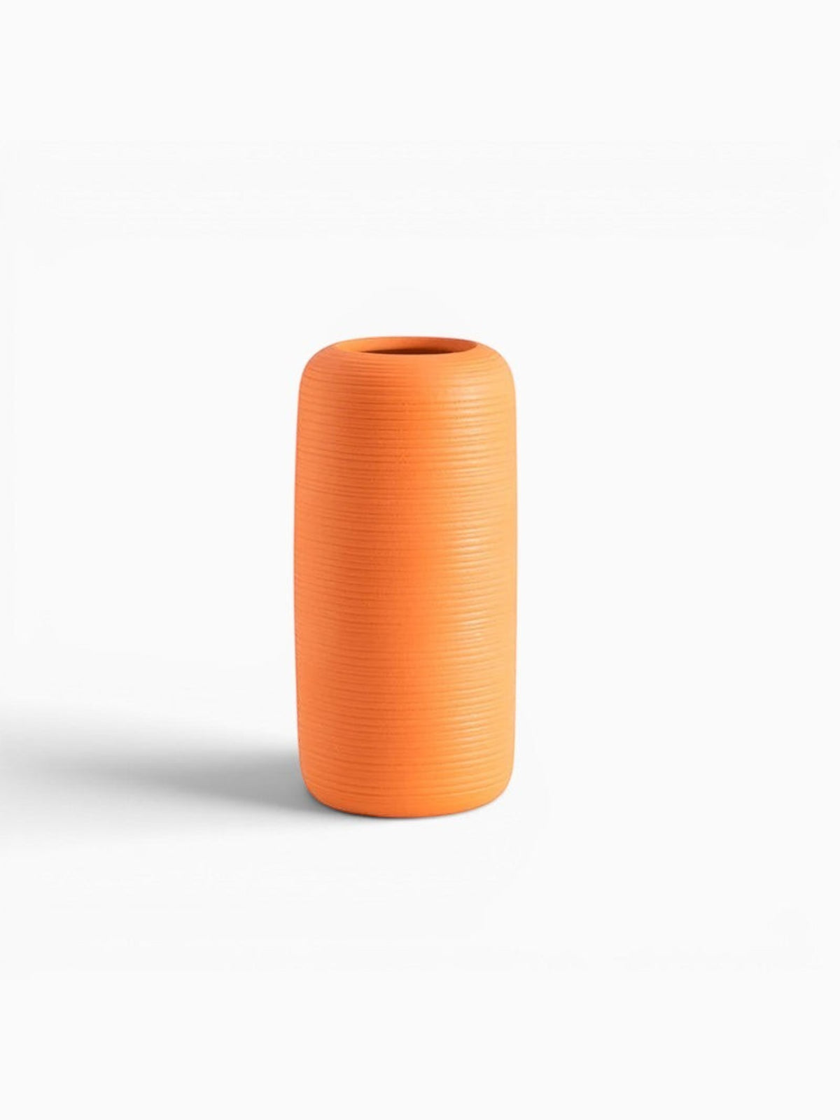 Vase Orange Moderne En Céramique