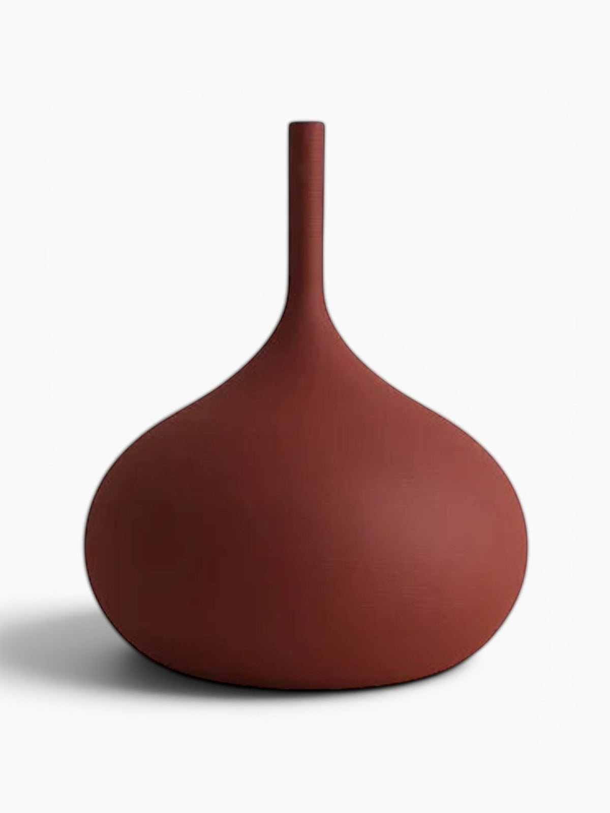 Vase Décoratif Élancé En Céramique