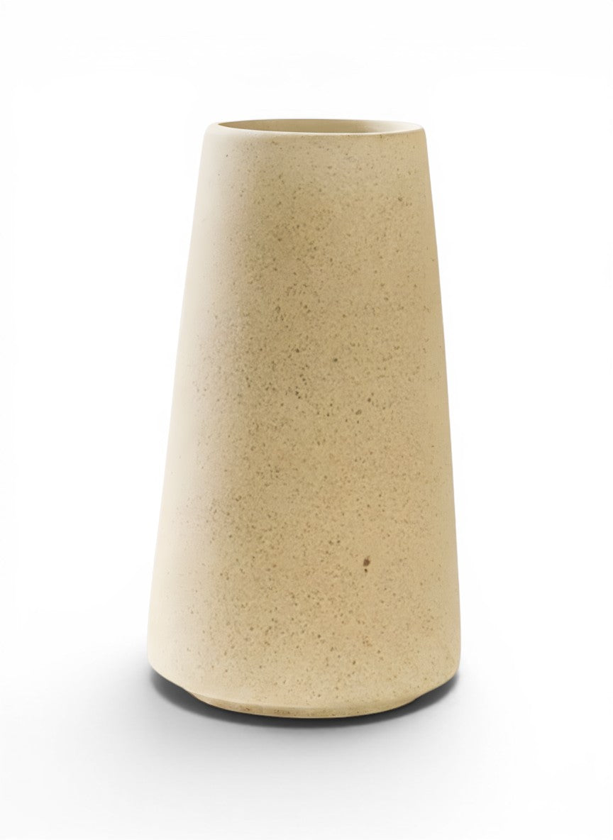 Vase En Céramique Beige Minimaliste